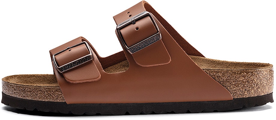 Birkenstock Arizona Series Cowhide Minimalistic Cozy 1019019 Brown Sandals