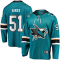 Men's San Jose Sharks Radim Simek Teal Breakaway Player Jersey