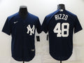 Men's New York Yankees Anthony Rizzo Navy Replica Baseball Jersey