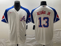 Men's Atlanta Braves Ronald Acuna Jr. White 2023 City Connect Replica Player Jersey