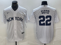 Men's New York Yankees Juan Soto White Limited Jersey