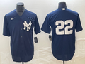 Men's New York Yankees Juan Soto Navy Replica Player Name Jersey