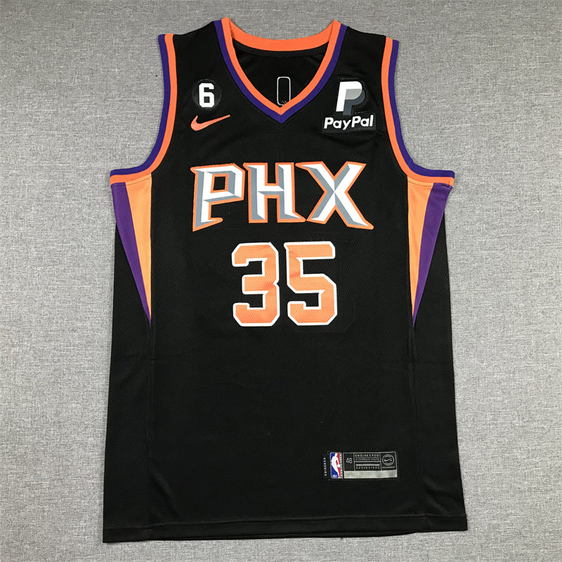 Men's Phoenix Suns Kevin Durant Black 2022/23 Player Jersey