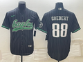Men's Philadelphia Eagles Dallas Goedert Black Player Jersey Joint Edition