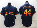 Men's Houston Astros Yordan Alvarez Navy Replica Player Jersey