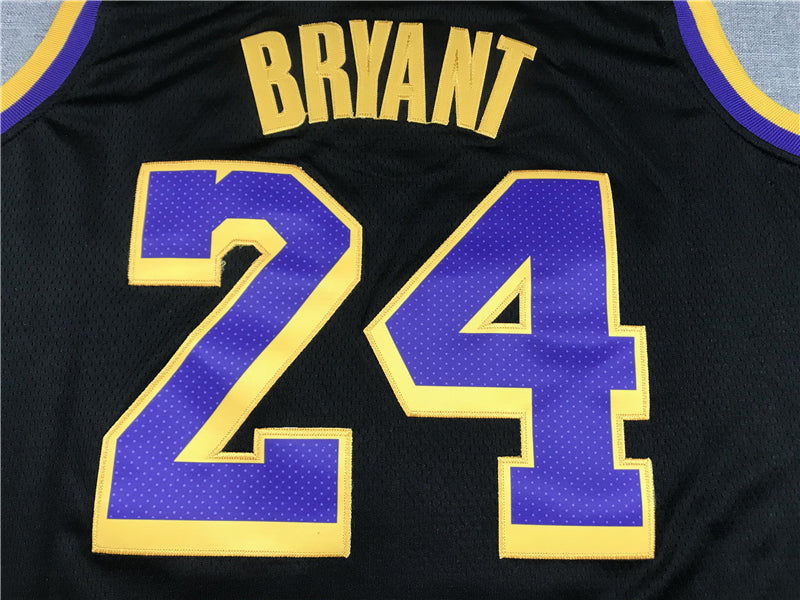 Men's Los Angeles Lakers Kobe Bryant Black 2020/21 Swingman Player Jersey
