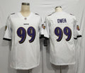 Men's Baltimore Ravens Odafe Oweh White Game Jersey