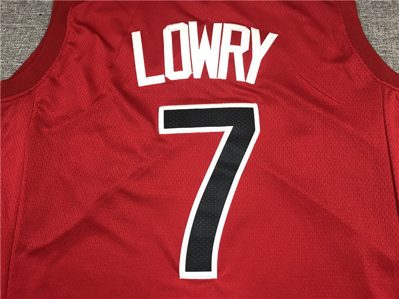 Men's Toronto Raptors Kyle Lowry Red 2021/22 Diamond Swingman Fashion Jersey