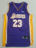 Men's Los Angeles Lakers LeBron James NBA Purple Swingman Jersey - City Edition
