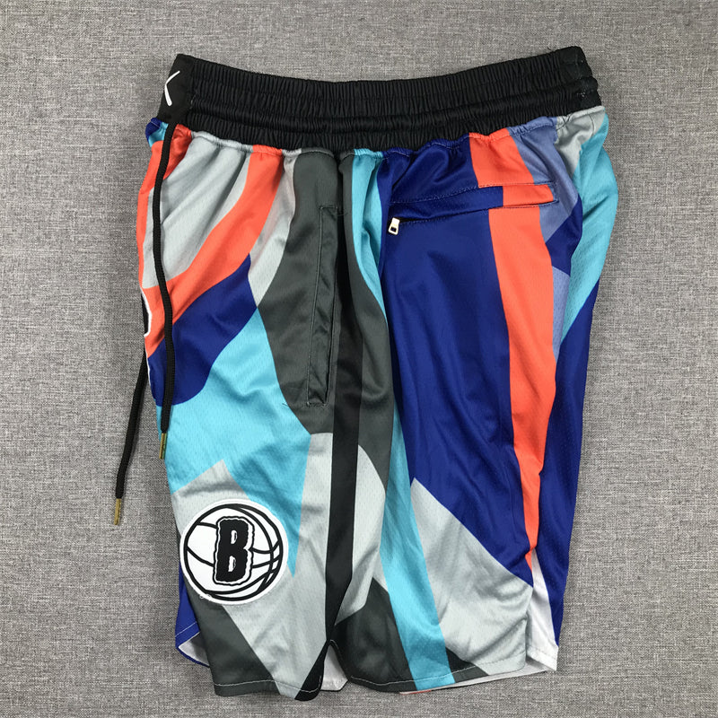 Men's Brooklyn Nets Black 2023/24 Pocket Shorts City Edition