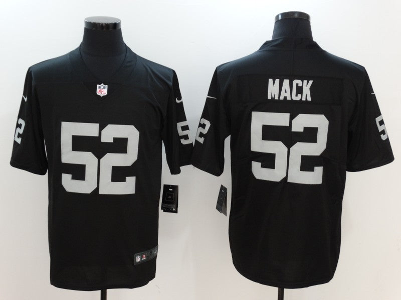 Men's Las Vegas Raiders Khalil Mack Black Game Player Jersey