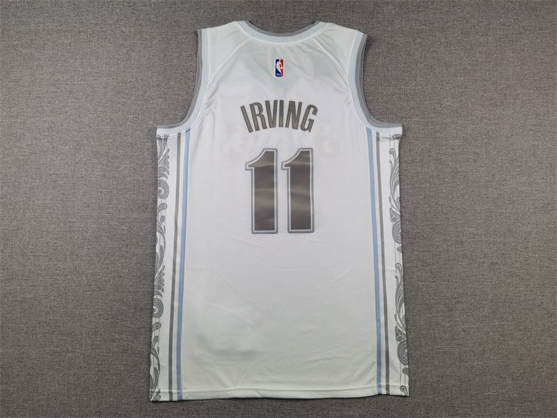 Men's Dallas Mavericks Kyrie Irving White 2024/25 Swingman Player Jersey - City Edition