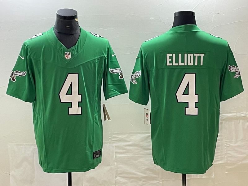 Men's Philadelphia Eagles Jake Elliott Kelly Green Game Jersey