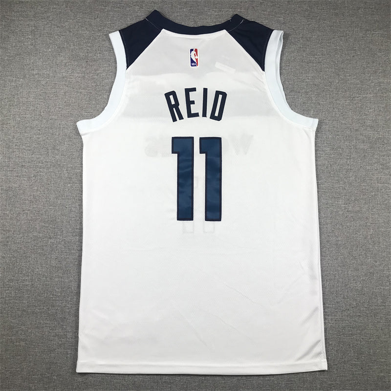 Men's Minnesota Timberwolves Naz Reid White Swingman Jersey - Association Edition