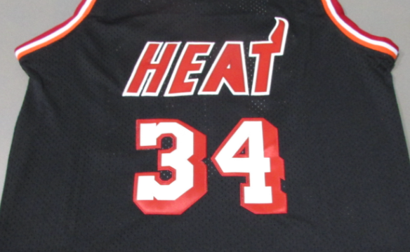 Men's Miami Heat Ray Allen Black 2012-13 Hardwood Classics Swingman Jersey