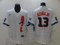 Men's Atlanta Braves Ronald Acuna Jr. White ALL STAR Replica Jersey