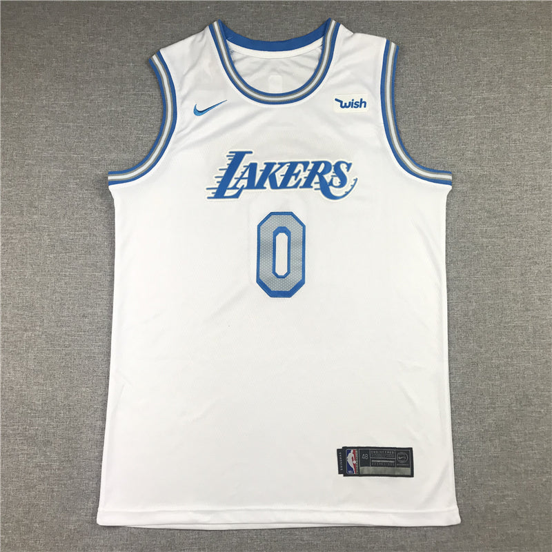 Men's Los Angeles Lakers Russell Westbrook White 2020/21 Swingman Jersey