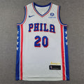 Men's Philadelphia 76ers Jared McCain White Swingman Jersey - Association Edition