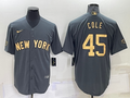 Men's New York Yankees Gerrit Cole Gray Replica Player Jersey