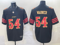 Men's San Francisco 49ers Fred Warner Black 2025 Rivalries Collection Game Jersey