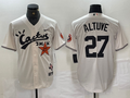 Men's Houston Astros Jose Altuve White Limited Player Jersey