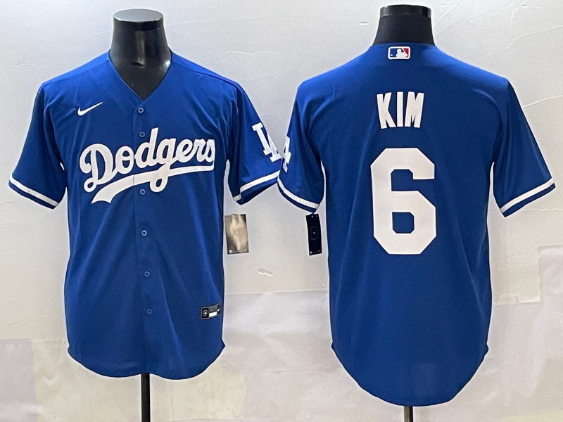 Men's Los Angeles Dodgers Hyeseong Kim Royal Game Jersey