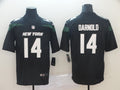 Men's New York Jets Sam Darnold Black Game Player Jersey