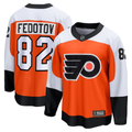 Men's Philadelphia Flyers Ivan Fedotov Fanatics Orange Home Breakaway Player Jersey