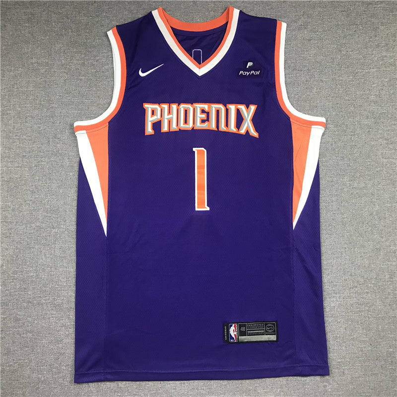 Men's Phoenix Suns Devin Booker Purple Replica Jersey