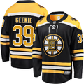 Men's Boston Bruins Morgan Geekie Black Player Game Jersey