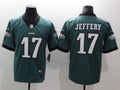 Men's Philadelphia Eagles Alshon Jeffery Midnight Green Game Jersey