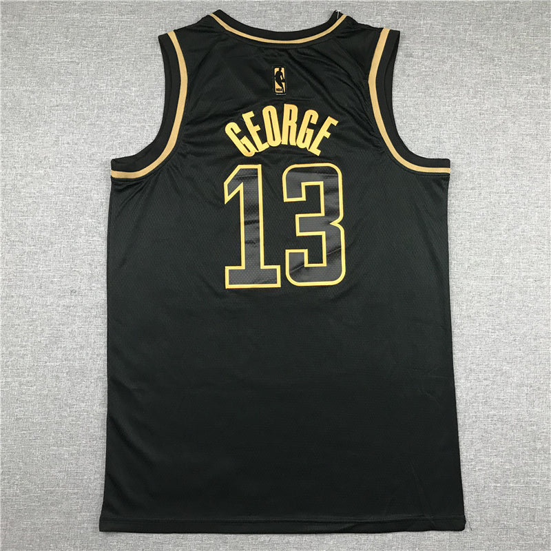 Men's LA Clippers Paul George Black Swingman Player Jersey