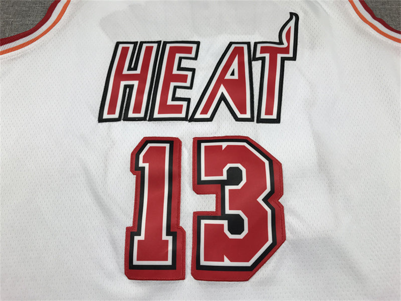 Men's Miami Heat Bam Adebayo White 2022/23 Swingman Jersey - Classic Edition