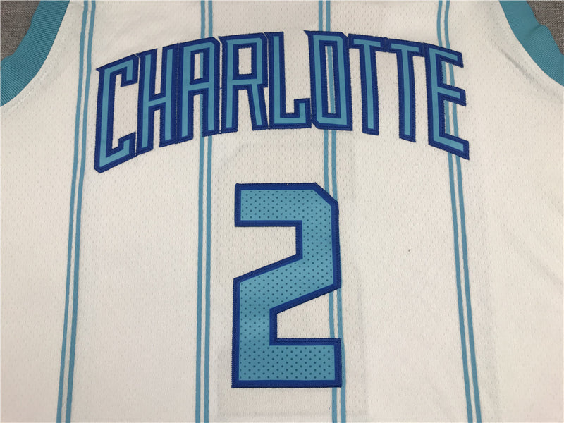 Men's Charlotte Hornets LaMelo Ball White 2020-21 swingman jersey
