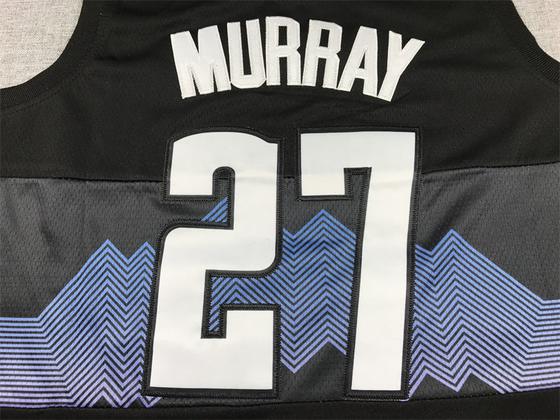 Men's Denver Nuggets Jamal Murray Black 2023/24 Swingman Jersey - City Edition