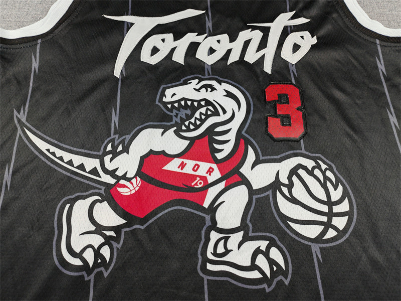 Men's Toronto Raptors Brandon Ingram Black 2025/26 Swingman Jersey - City Edition