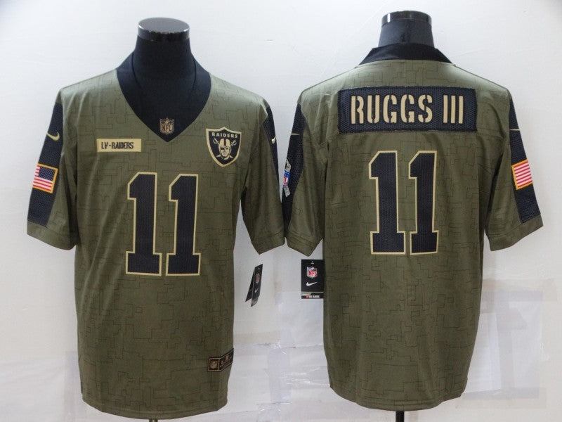 Men's Las Vegas Raiders Henry Ruggs III Brown Game Jersey