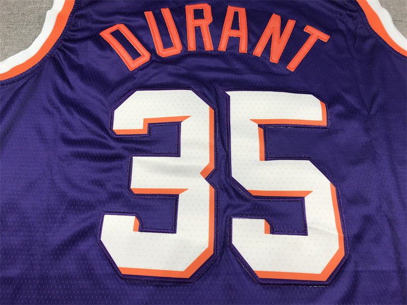 Men's Phoenix Suns Kevin Durant Purple 2023/24 Fast Break Replica Jersey - Icon Edition