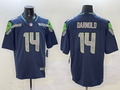 Men's Seattle Seahawks Sam Darnold College Navy Game Player Jersey