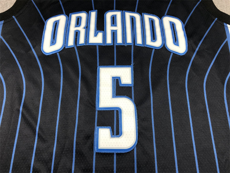 Men's Orlando Magic Paolo Banchero Black 2022/23 Swingman Jersey - Icon Edition