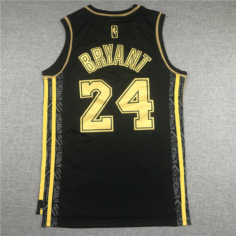 Men's Los Angeles Lakers Kobe Bryant Black Replica Jersey