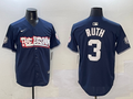 Men's New York Yankees Babe Ruth Navy Limited Player Jersey