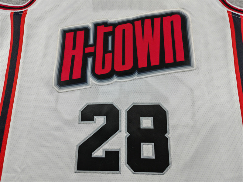 Men's Houston Rockets Alperen Sengun White 2024/25 Swingman Player Jersey - City Edition
