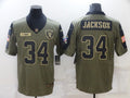 Men's Las Vegas Raiders Bo Jackson Brown Authentic Game Jersey