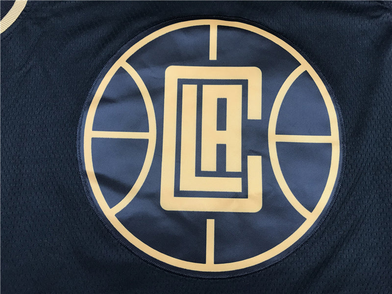 Men's LA Clippers Paul George Black Swingman Player Jersey