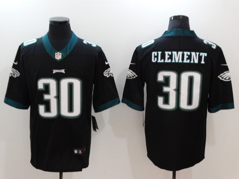 Men's Philadelphia Eagles Corey Clement Black Game Jersey