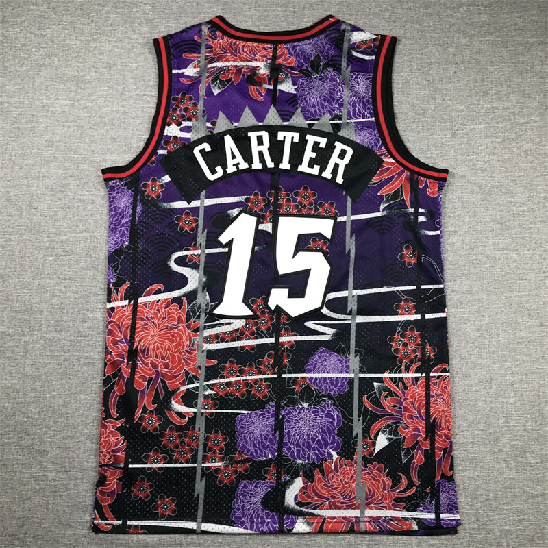 Men's Toronto Raptors Vince Carter Year of Rabbit Edition Hardwood Classics Swingman Jersey