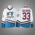 Men's Anaheim Ducks Goldberg White Breakaway Jersey