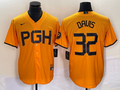 Men's Pittsburgh Pirates Henry Davis Gold 2023 City Connect Replica Player Jersey