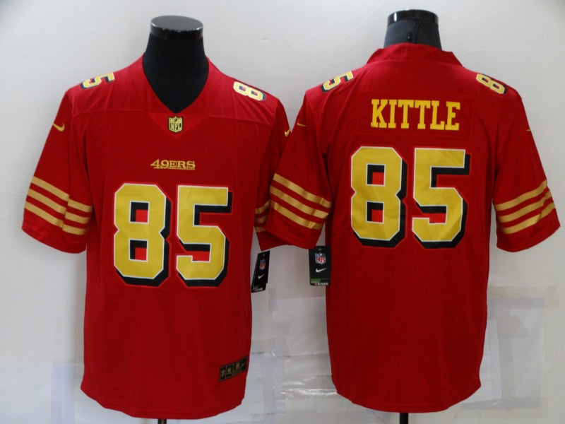 Men's San Francisco 49ers George Kittle Red Game Jersey